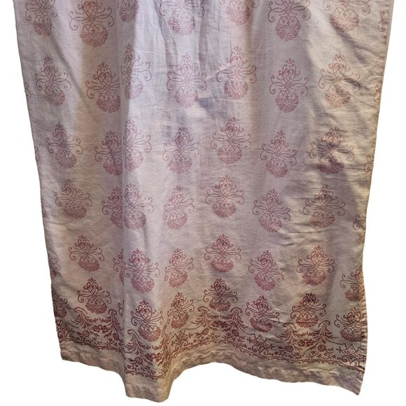 Charter Club Intimates Womens Pink Paisley Patterned Caftan Nightgown Size S - Picture 6 of 6